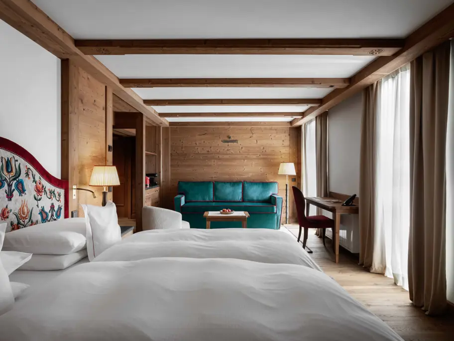 Hotel Tyrol Selva Val Gardena Dolomiti Junior Suite View Junior Suite View 4