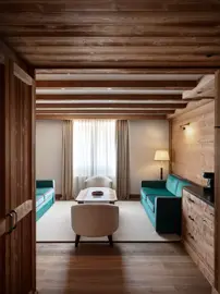 Hotel Tyrol Selva Val Gardena Dolomiti Hotel Tyrol Selva Val Gardena Dolomiti Suite Living Room Suite 3
